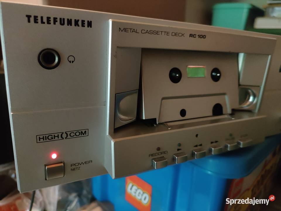 Magnetofon Telefunken CR 100 uszkodzony Zduńska Wola sprzedam