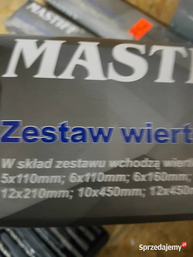 WIERTŁA DO BETONU SDS PLUS 11 WIERTŁO ZESTAW Głogowa