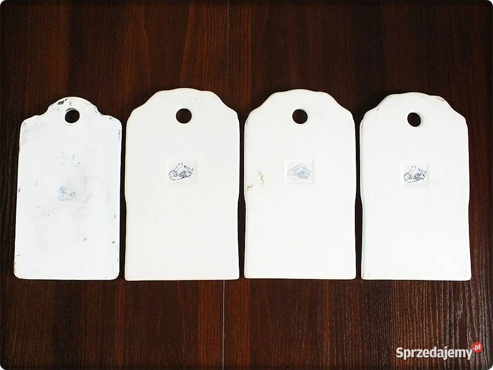 Secesyjne Porcelanowe Deski do krojenia z XIXw Deski do krojenia lubuskie Żary sprzedam