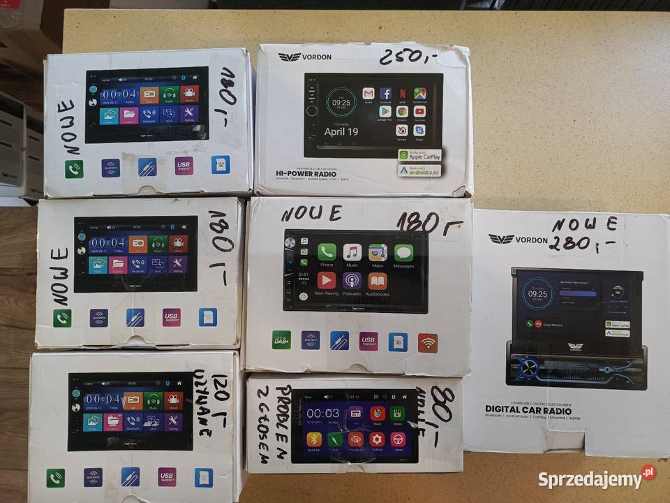 Radio samochodowe vordon 2din GPS android Pozostałe Wygoda