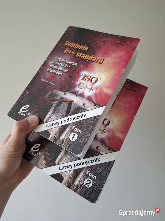 Symfonia C komplet Grębosz podręcznik informatyka, internet Kraków
