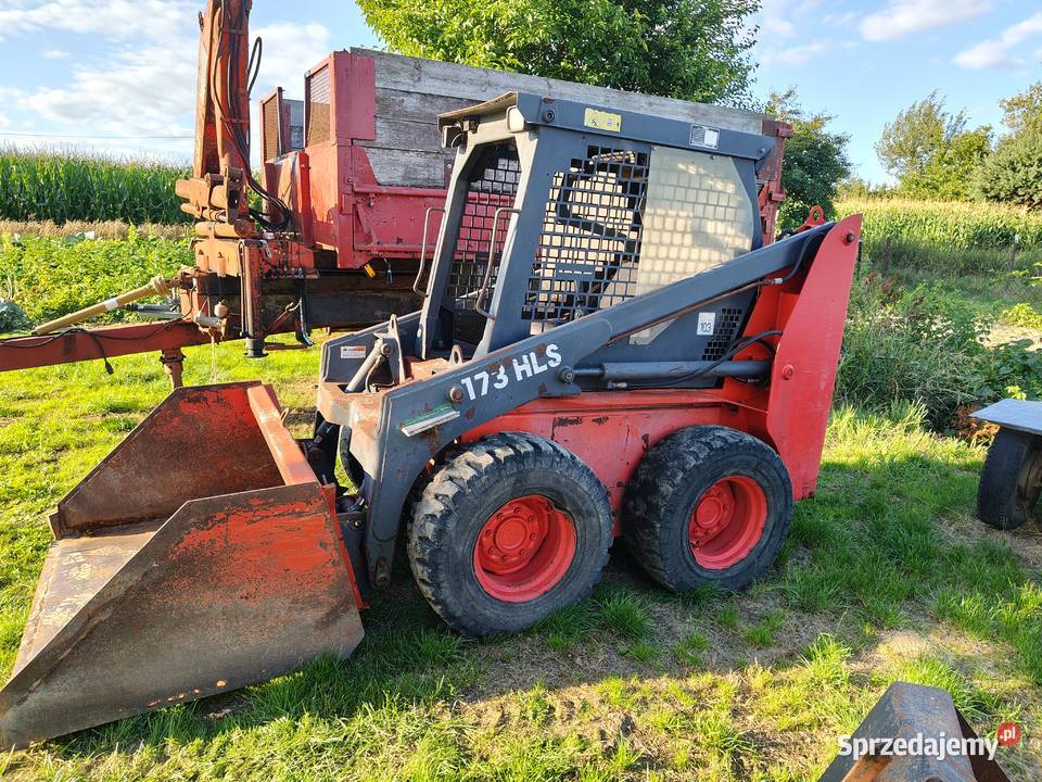 Mini ładowarka Bobcat Thomas 173 udźwig 1500 nieuszkodzony Urzędów sprzedam