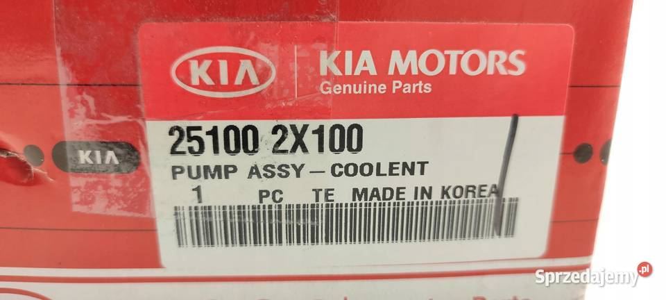 POMPA WODY KIA RIO LIFTBACK SEDAN 20002005 sprzedam