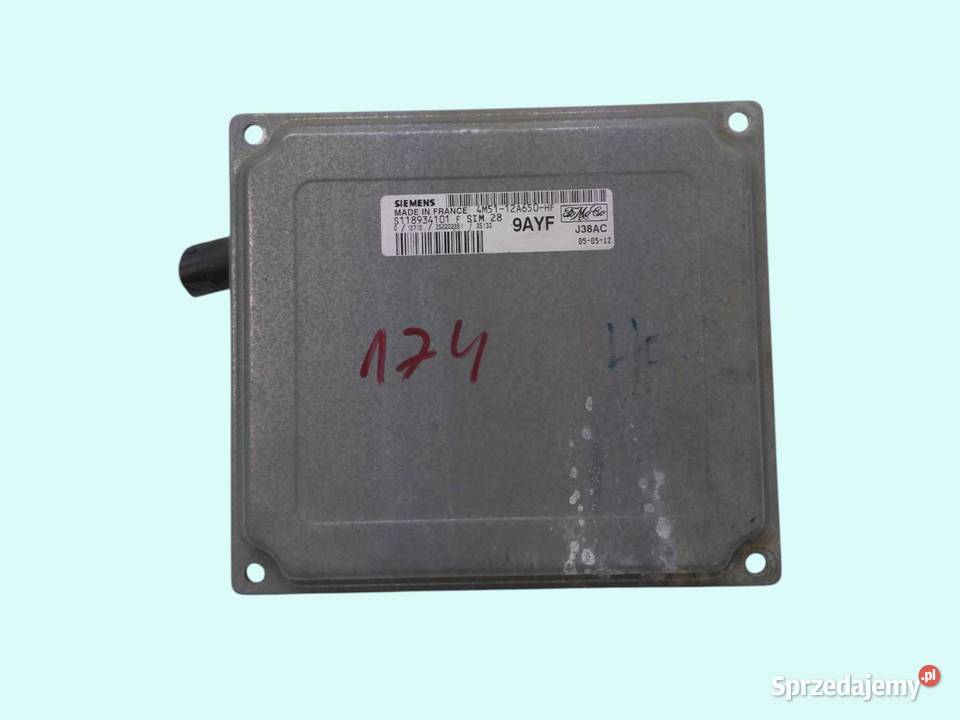 STEROWNIK SILNIKA 4M5112A650HF Ford Focus Mk2 sprzedam