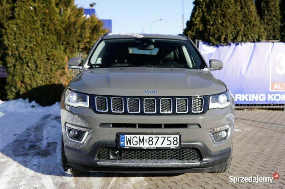 Jeep Compass Limited 4x4 salon Polska światła przeciwmgielne Warszawa