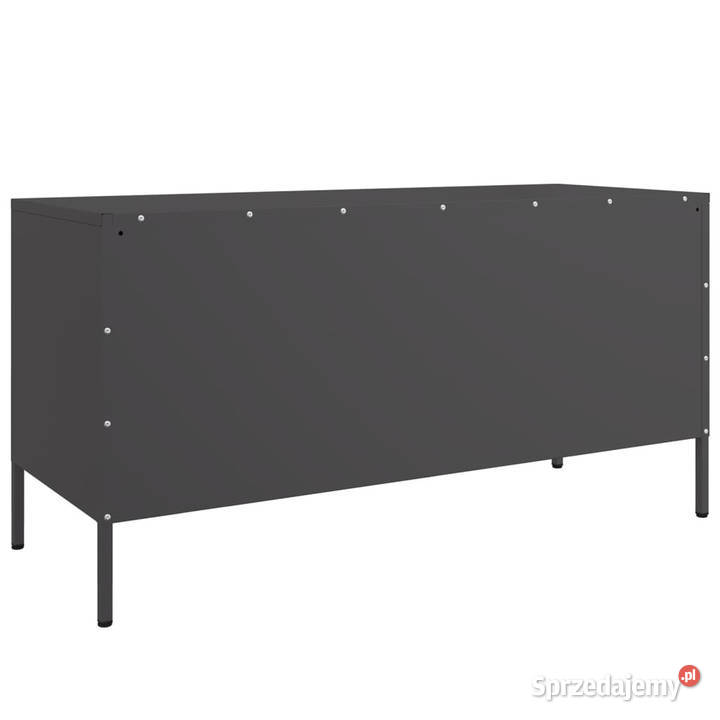 Szafka pod telewizor czarna 1005x39x505 stalowa Warszawa