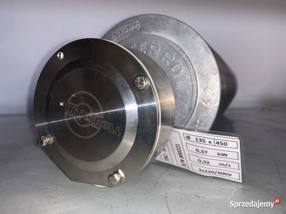Interroll 138i Drum Motor 037kW 135mm x 450 mm Warszawa