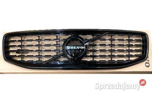 VOLVO S60 III grill atrapa przednia czarna BLACK