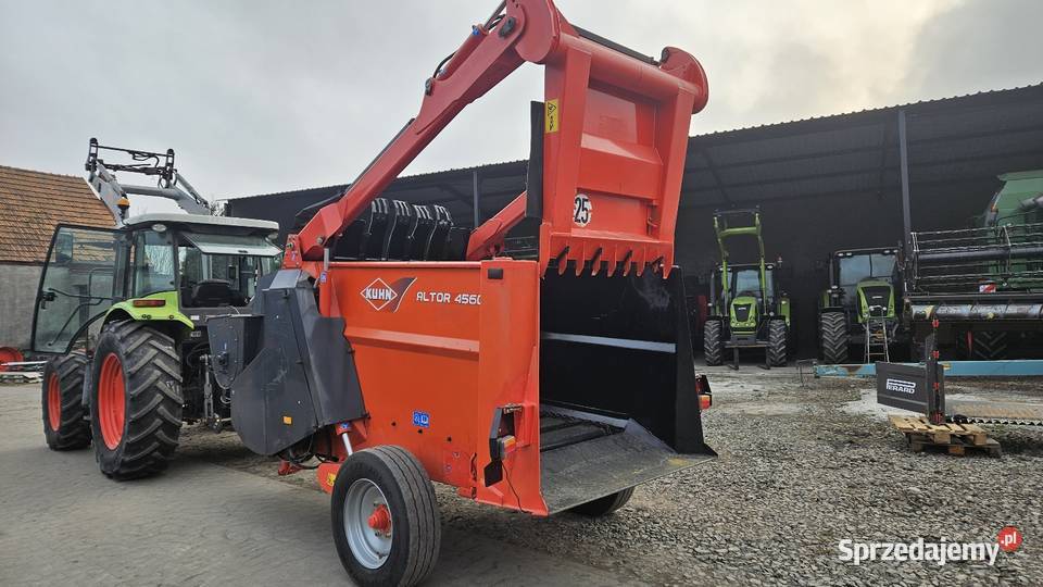 Kuhn Altor 4560 scielarka wycinak paszowoz Gruntowice