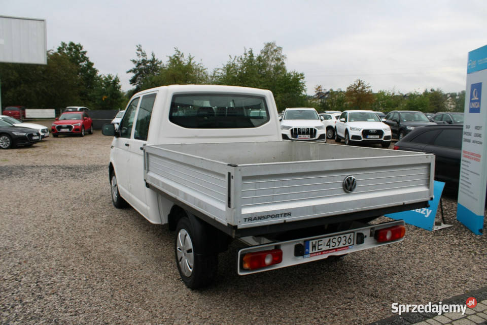 Volkswagen Transporter Doka Skrzynia Gwarancja 6 elektryczne lusterka Warszawa