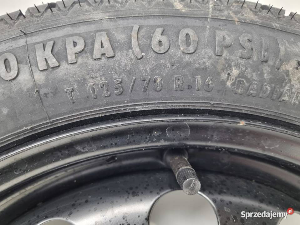 KOŁO DOJAZDOWE ZAPASOWE Audi Seat Vw Golf V Chełm