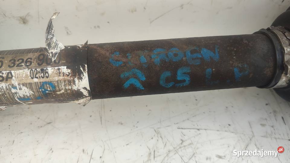 170Citroen C5 20B PÓŁOŚKA PRZEGUB PÓŁOŚ LEWA Włoszczowa