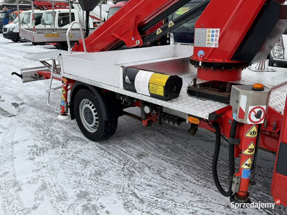 Mercedes Sprinter Podnośnik Koszowy 23m GSR Widełki