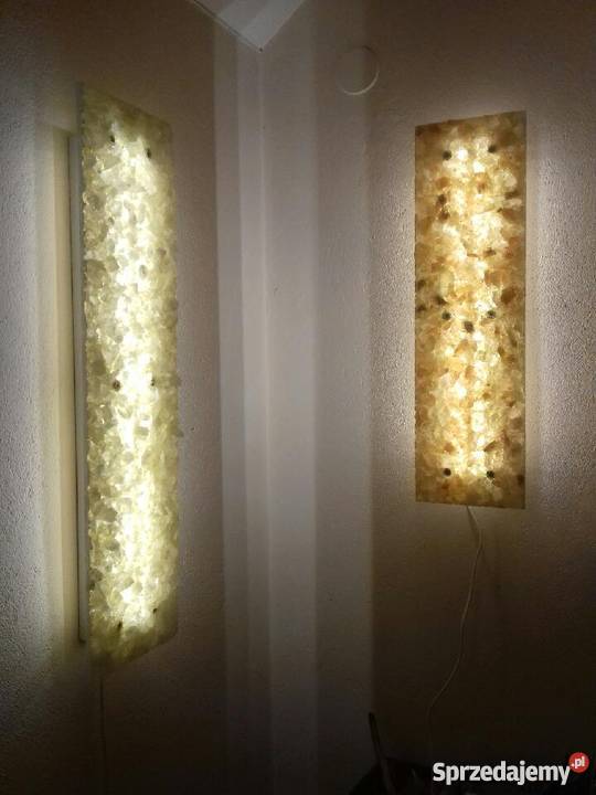 Lampa solna kinkiet dekoracja aranżacja panel