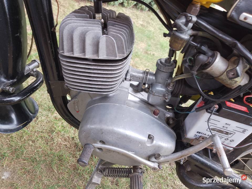 Motocykl MZ Es 125 Trophy stan licznika 4180 Plewiska