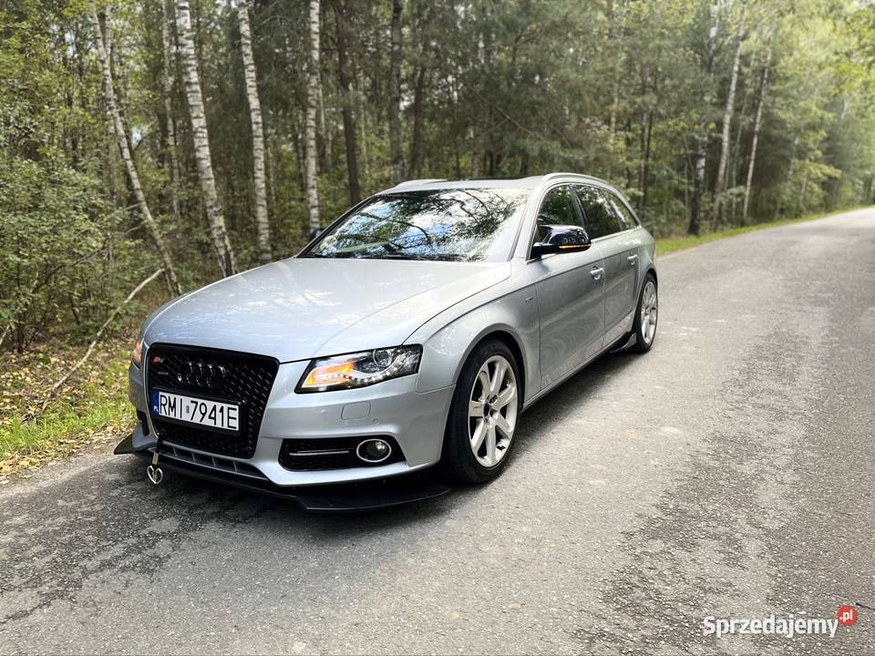 Audi a4b8 najbogatsza wersja quattro sline benzyna Radomyśl Wielki