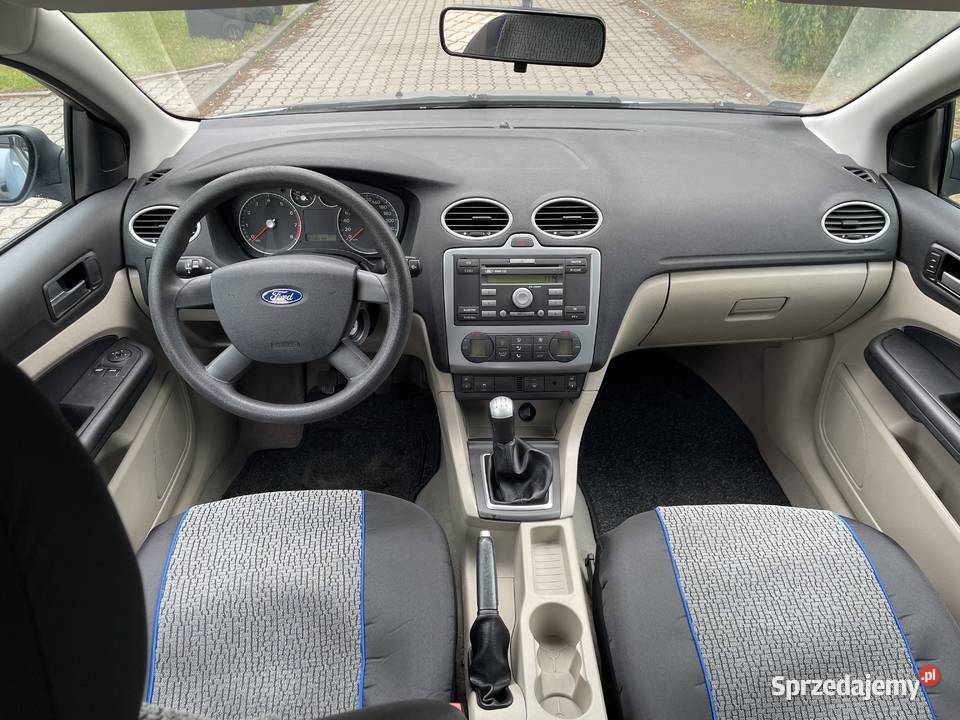 ŚlicznyZadbanyFordFocusMk22005r16BenzBogWypSprawn 260000km Focus łódzkie Zduńska Wola