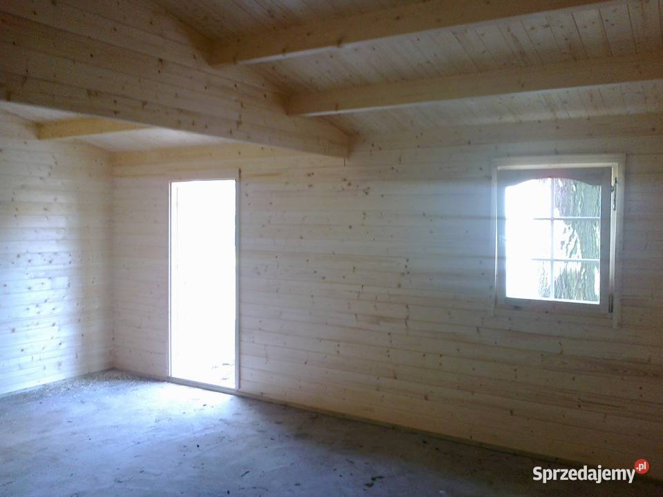 Drewniany garaż jednostanowiskowy Mrągowo sprzedam