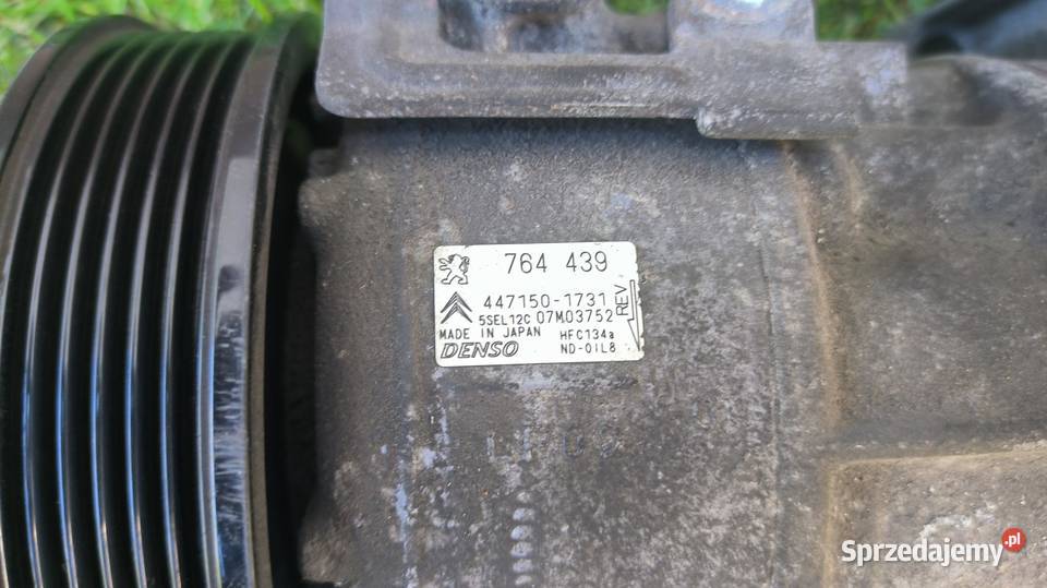Sprężarka kompresor klimatyzacji Denso Citroen Piotrków Trybunalski