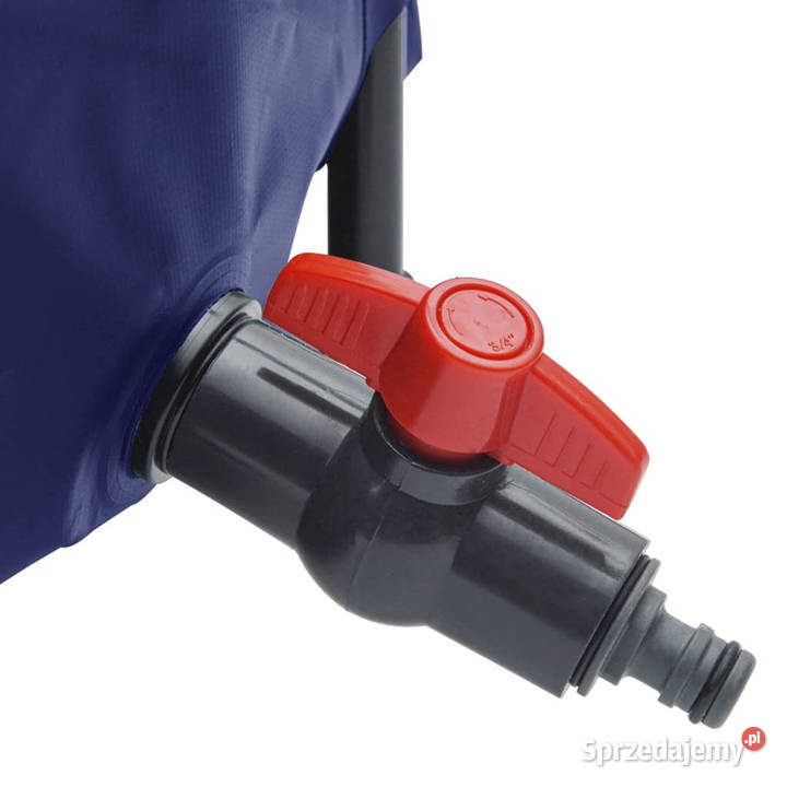 Zbiornik na wodę z kranikiem składany 1250 L PVC Pozostałe mazowieckie