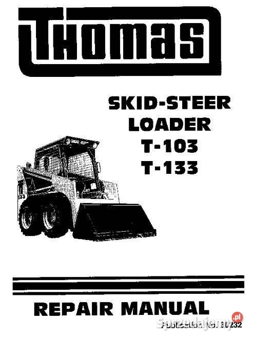Thomas T133 T103 instrukcja naprawy Kielce