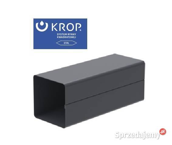 RURA SPUSTOWA 3m SYTEM RYNNY KWADRATOWEJ STAL Hajnówka sprzedam