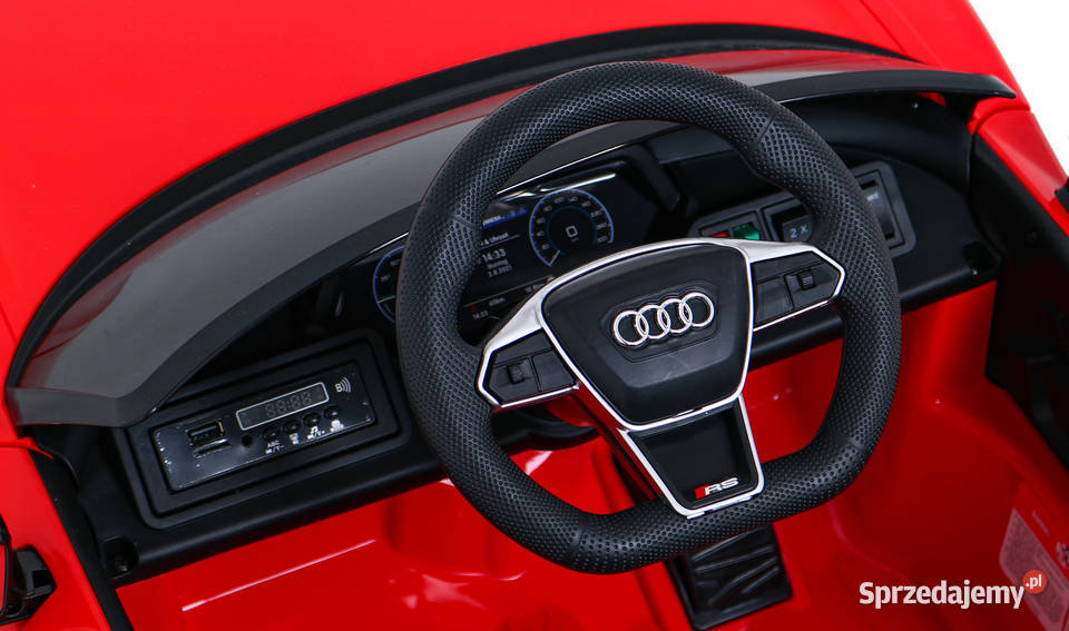 Audi RS ETron GT na akumulator Czerwony auto 14.5kg Łopuszno