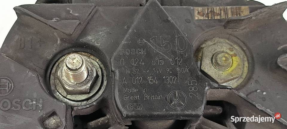 ALTERNATOR MERCEDES EKLASA W211 0124615012 kujawsko-pomorskie