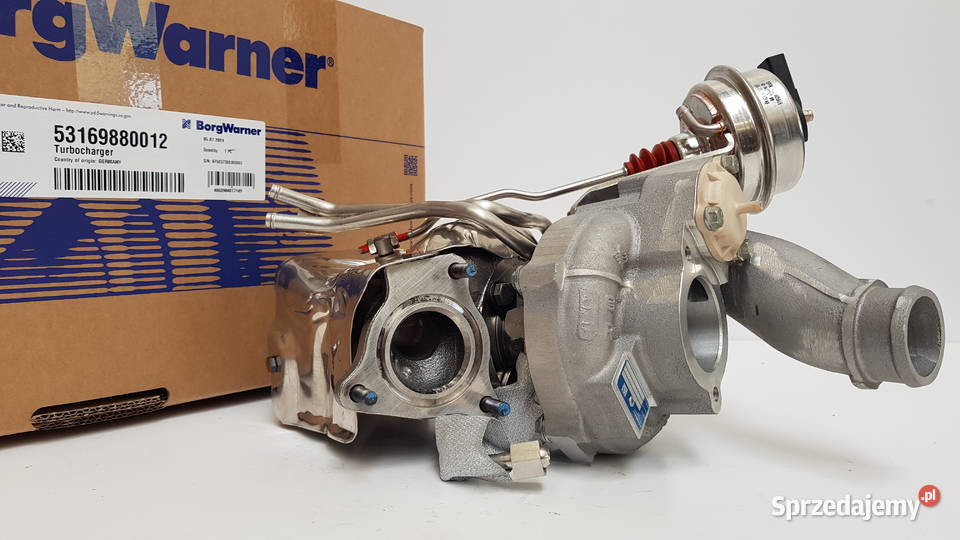 Nowa turbosprężarka BorgWarner KKK 53169880012 osobowe Siedlce