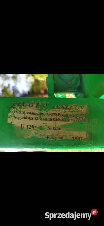 Pług dwuskibowy Włoszczowa