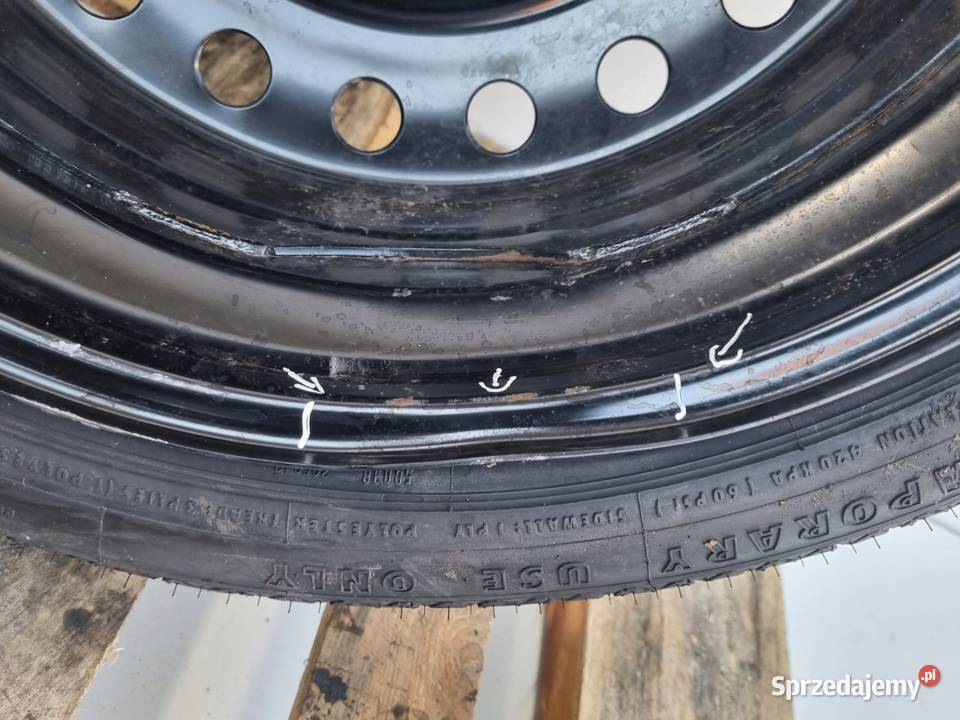 KOŁO DOJAZDOWE Opel Insignia A dojazdówka 12570 lubelskie Chełm