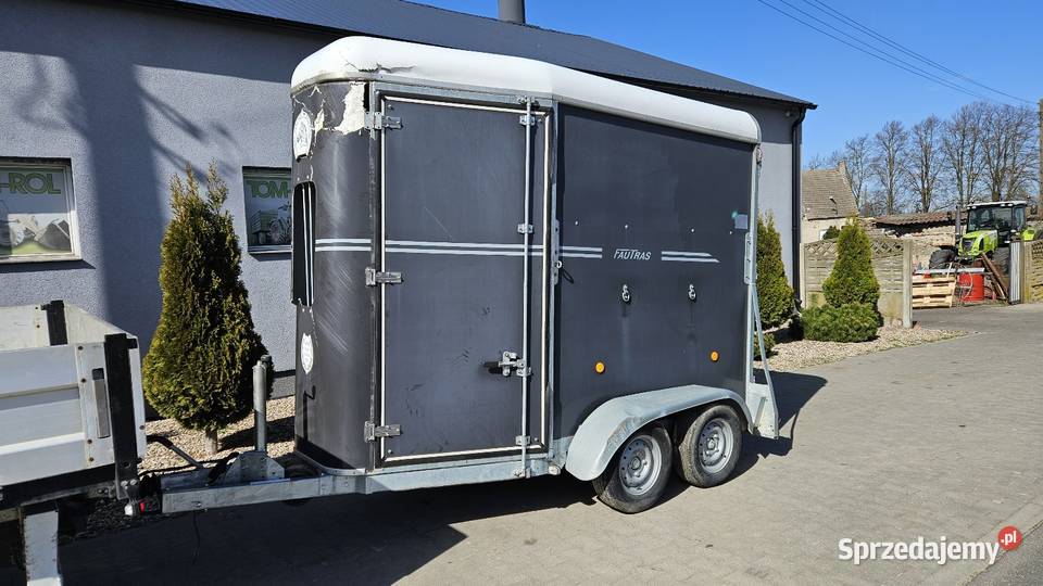 Przyczepa do przewozu koni Fautras 1300 Gruntowice