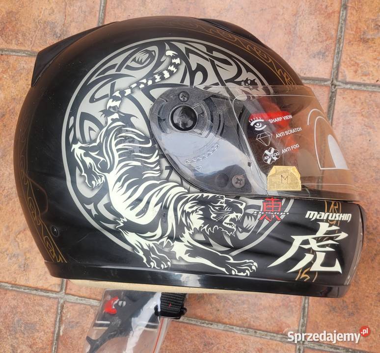 Nowy kask motocyklowy M firmy MARUSHIN wielkopolskie Piła