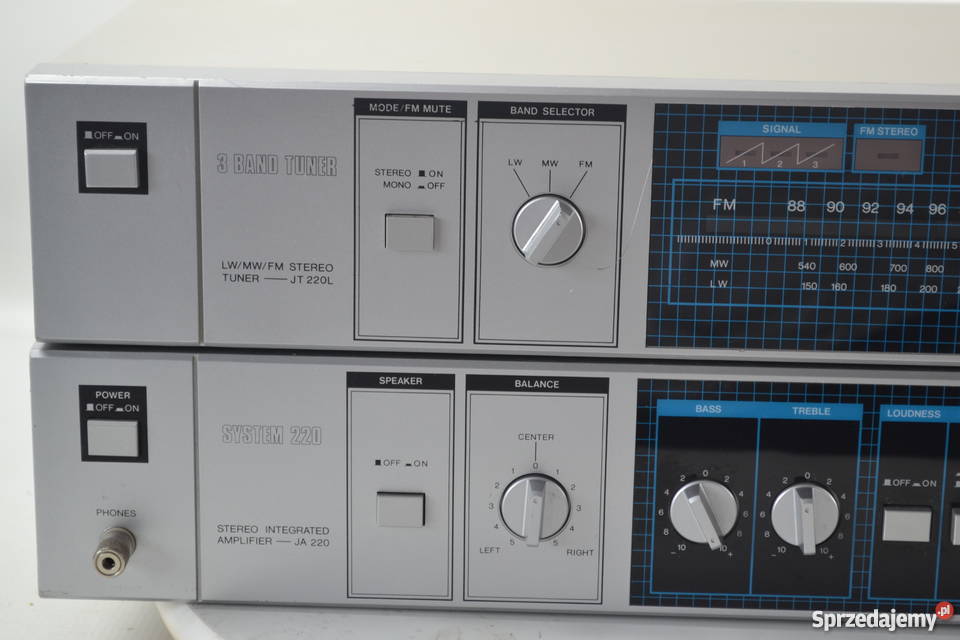 SANYO JT 220L JA 220 WZMACNIACZ TUNER Piotrków Trybunalski sprzedam