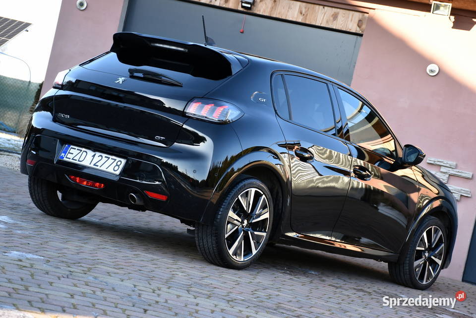 Peugeot 208 II GT Turbo 101 AUTOMAT EAT8 35 wielofunkcyjna kierownica łódzkie Zduńska Wola