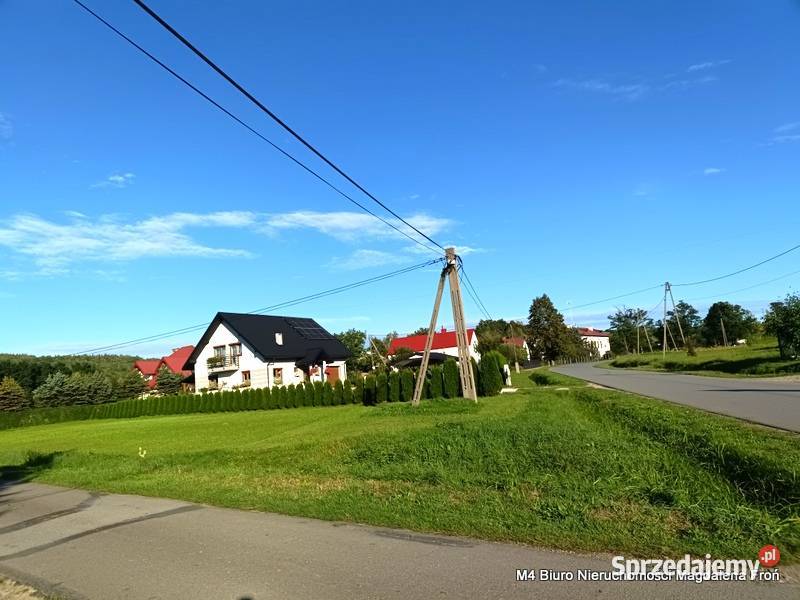 Widokowa działka Beskid Niski podkarpackie