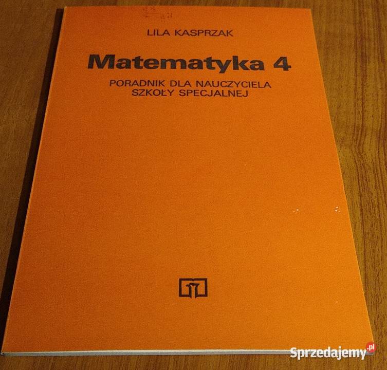 Matematyka 4 poradnik nauczyciela szkoły sprzedam