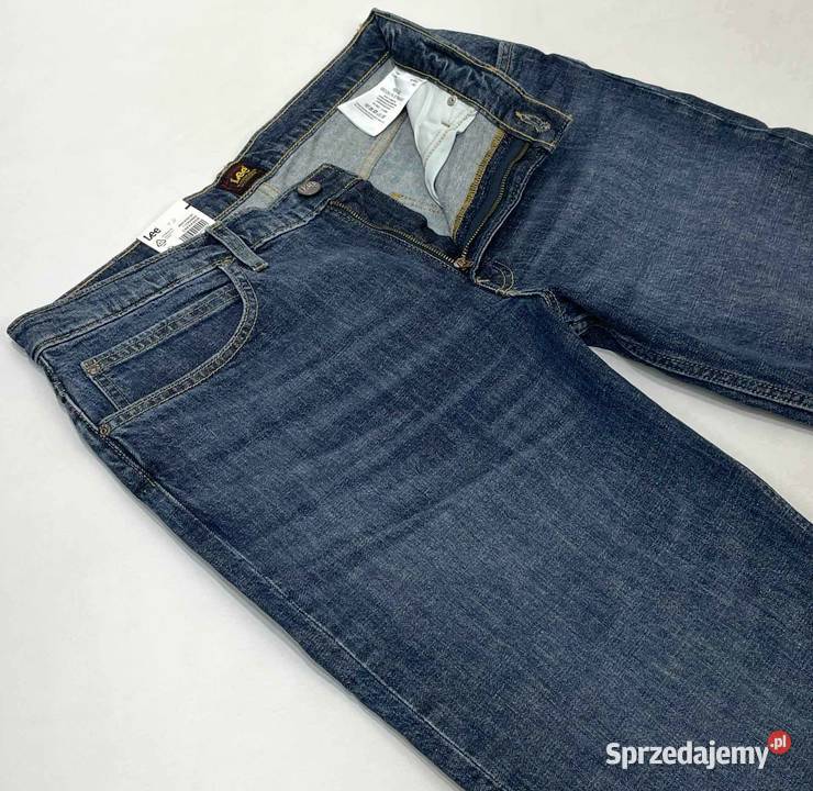 Spodnie męskie jeansy Lee Brooklyn Straight Rozmiar XXL Lublin