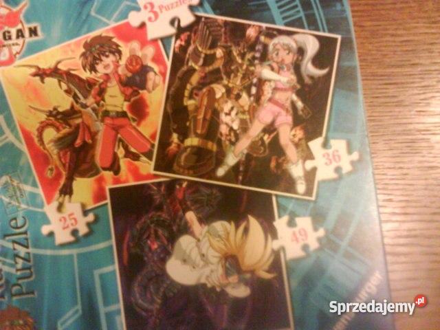 BAKUGAN puzzle 3w1 Kielce
