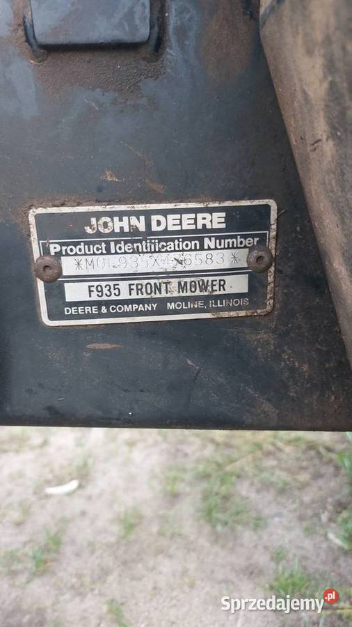 Kosiarka johndeere nieuszkodzony Konin