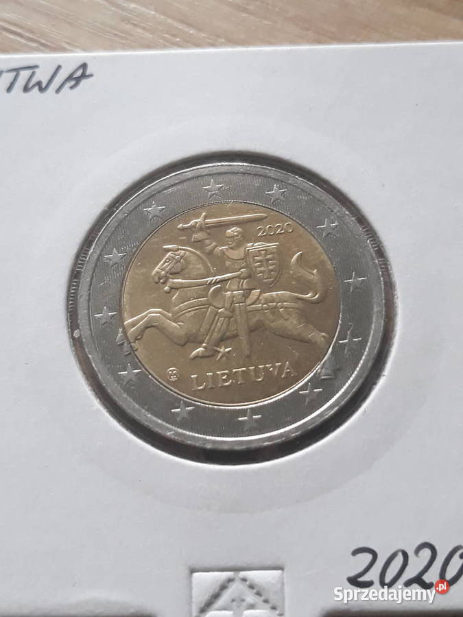 2 Euro Litwa 2015 r i 2020 r wielkopolskie