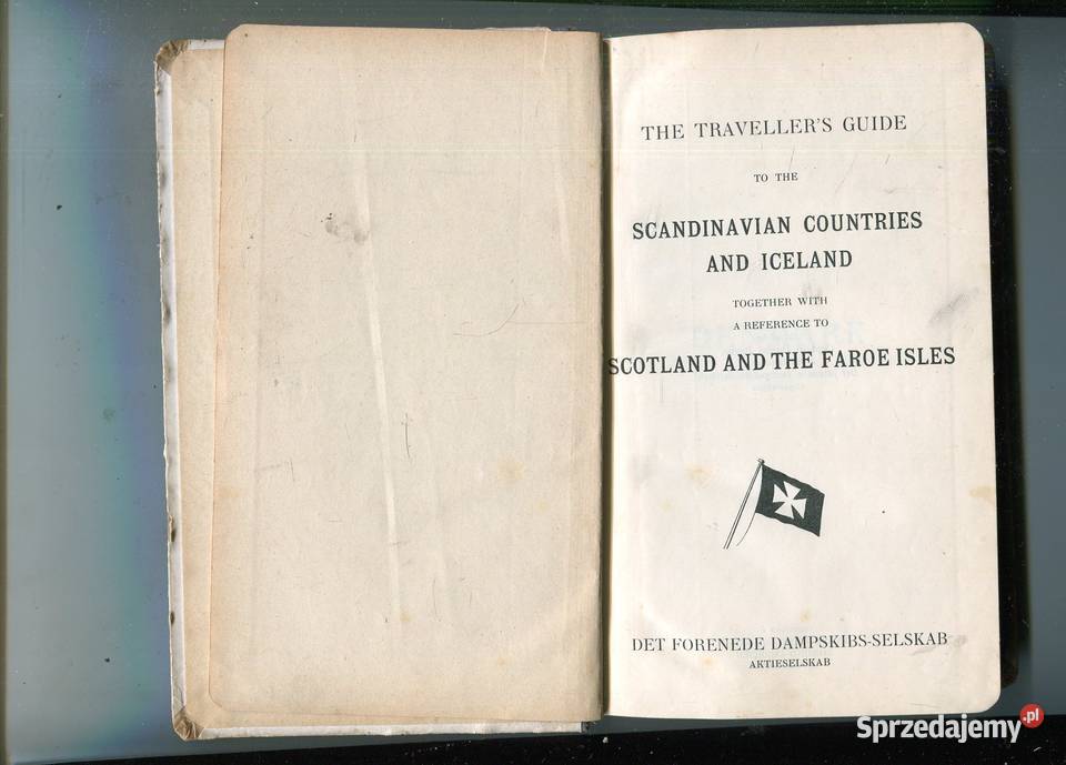 The Travellers Guide to the Scandinavian Rok wydania 1916 Szczecin