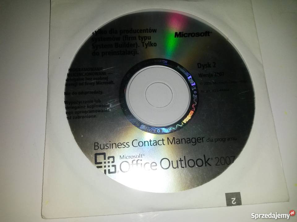 Pakiet OFFICE 2007 Windows Oprogramowanie Poznań sprzedam