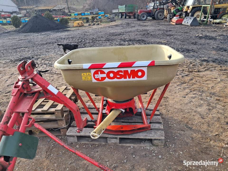 Rozsiewacz Nawozów Vicon Cosmo Bogballe 600BL lubelskie Tomaszów Lubelski