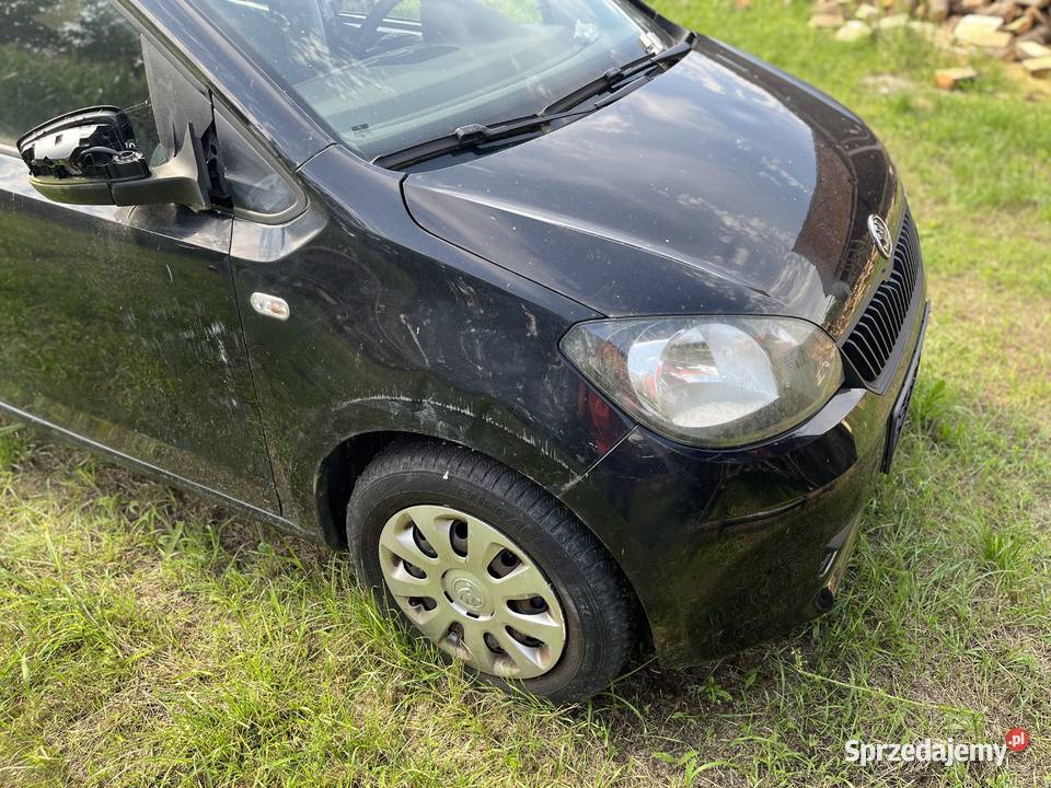 Skoda Citigo kompletny przód Zderzak Maska Lampy Żmigród