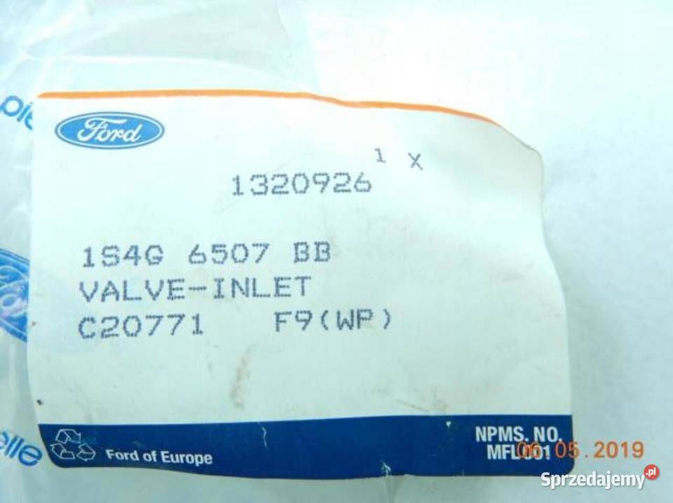 ZAWÓR SSĄCY FORD FIESTA 9502 14 16 osobowe