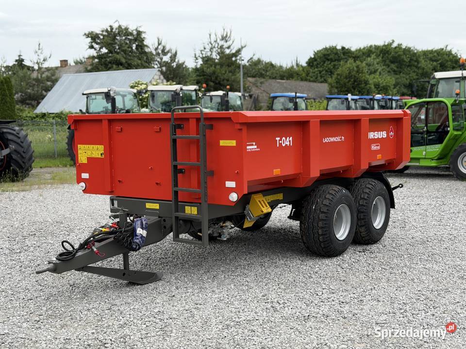 NOWA Przyczepa skorupowa URSUS T041 HARDOX 7T 8T Zambrów