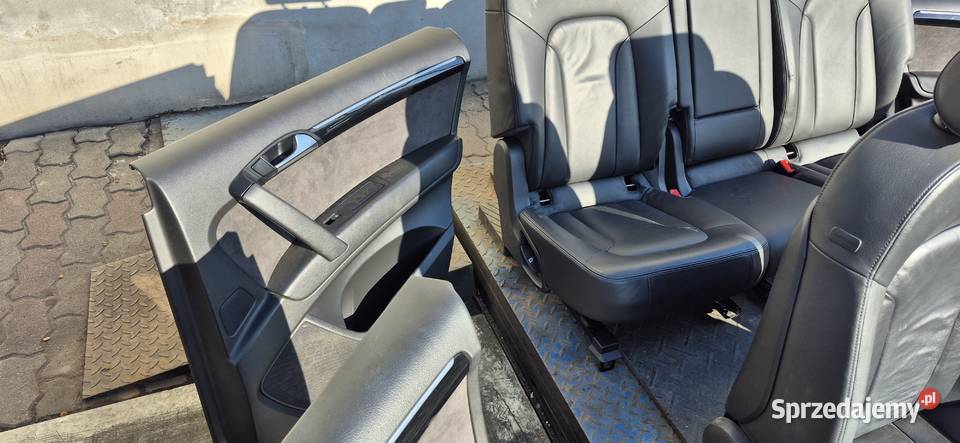 Fotele boczki wnętrze Audi Q7 4L