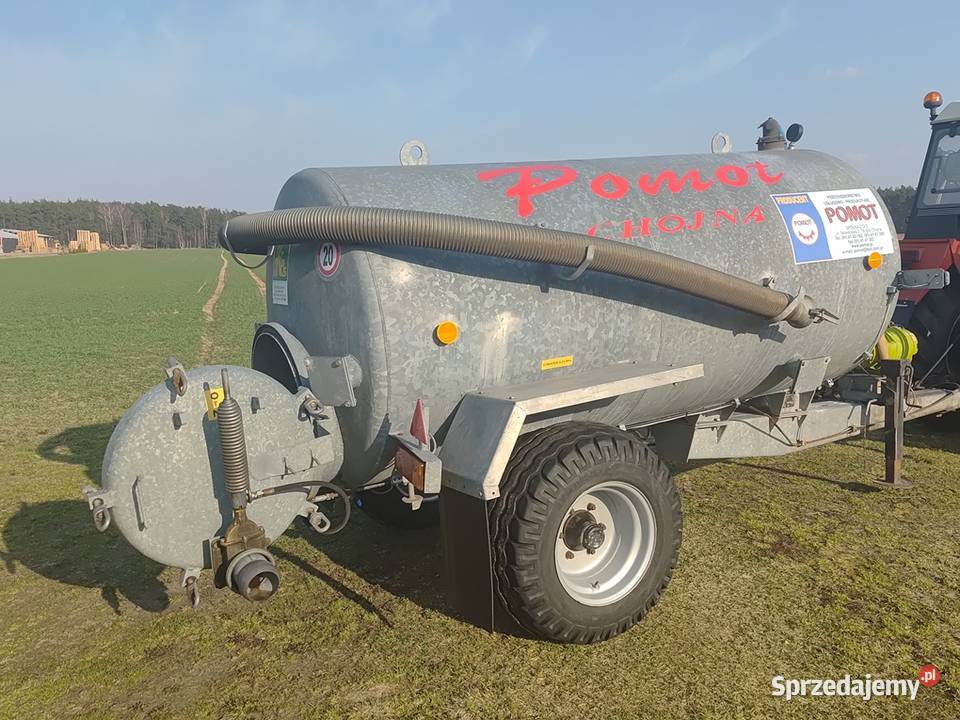 Beczkowóz Pomot Chojna 4000 l Beczka Wóz Grabów nad Prosną