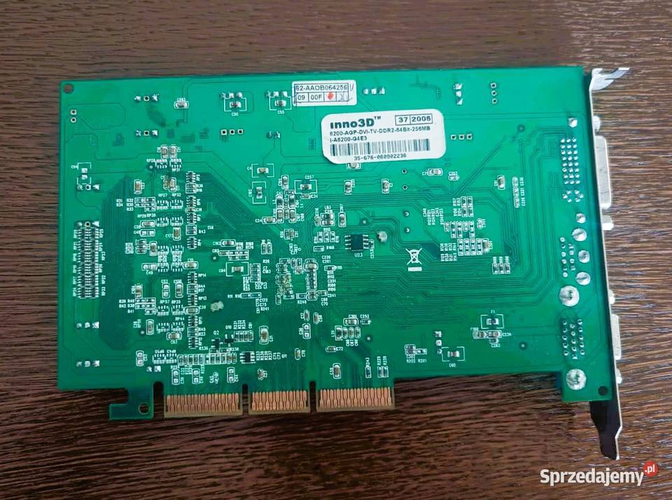 Karta Graficzna INNO 3D AGP 256Mb 64bit Gliwice sprzedam